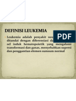 Definisi Leukemia