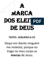 A Marca Dos Eleitos de Deus