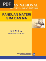 Panduan Materi Ujian Nasional kimia SMA 2008 Kimia dari Depdiknas