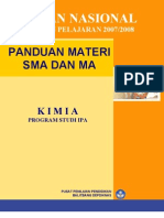 Panduan Materi Ujian Nasional Kimia SMA 2008 Kimia Dari Depdiknas