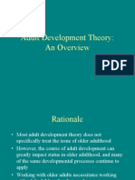 Adult Development Theory: An Overview