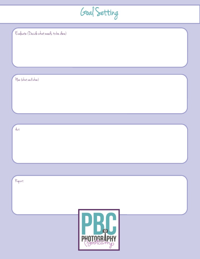 Effective Goal Setting Strategies | PDF