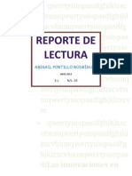 Reporte de Lectura