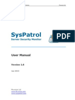 SysPatrol Server Manual