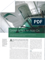 The Journal For Civil Aviation Training - Green Is Not An Add-On