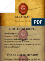 Galatians: Freedom in Christ