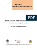 Gestión de Riesgo Cambio Climático