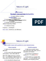 Nature of Light: First, Let's Have A Look At: Classical Wave and Classical Particle