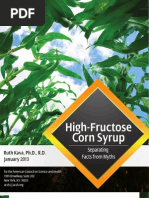 Download High-Fructose Corn Syrup Separating Facts from Myths by American Council on Science and Health SN119477304 doc pdf