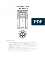 Liber Porta Lucis sub figurâ X