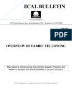 Overview of Fabric Yellowing