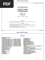 6100NW-6150NW: Air Compressors Parts List