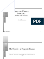 Corporate Finance