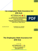 The Employees State Insurance Act (ESI Act)