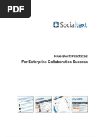 Download Whitepaper Best Practices for Enterprise Collaboration by Dennis Ashendorf SN11954627 doc pdf