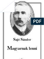 Sajó Sándor: Magyarnak Lenni