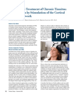 RTMS For Chronic Tinnitus - Langguth, Lehner, Schecklmann - Summer '12