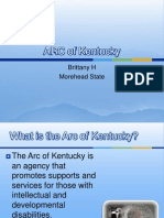 ARC of Kentucky: Brittany H Morehead State
