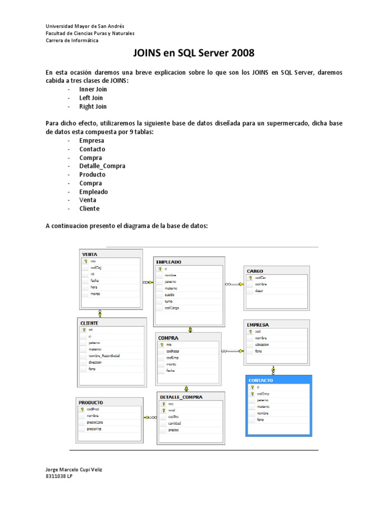 SQL Server | PDF | Software de gestión de datos | Bases de datos