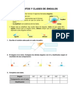 Elementos y Clases de Angulos