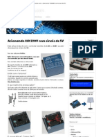 Reles No Arduino