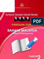 Panduan Guru Bahasa Malaysia SK Tahun 2