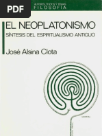 El Neoplatonismo - Alsina Clota José