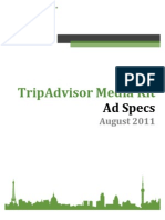 Tripadvisor Media Kit: Ad Specs