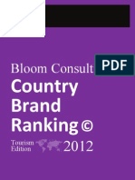 Bloom Consulting Country Brand Ranking Tourism 2012