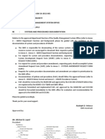 Systems and Procedures Documentation