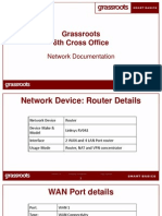 Grassroots 6th Cross Router Config Details
