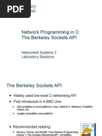 Unix Network Programing in C