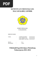 Download Ketentuan Umum macam-macam Kabel Listrik by Achmad Zulkifli SN119588477 doc pdf