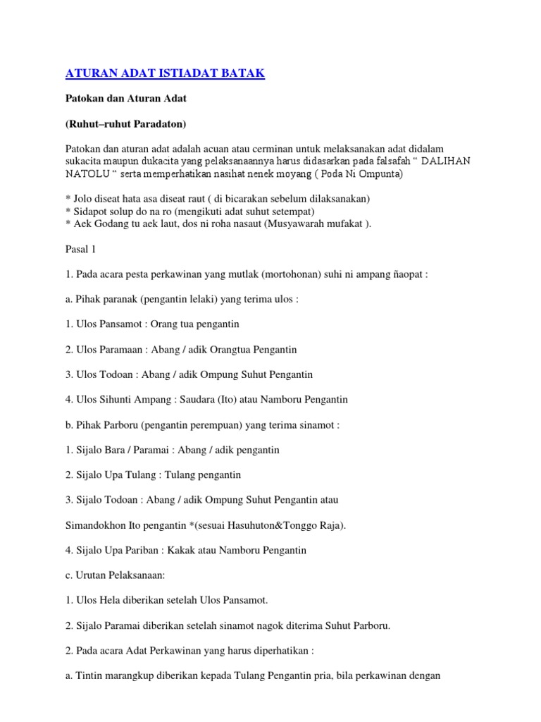 94 Koleksi Contoh Undangan Pernikahan Batak Parboru Terbaik