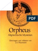 Joseph Otto Plassmann - Orpheus, Altgriechische Mysterien