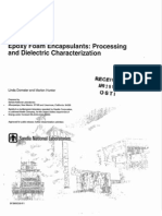 Epoxy Foam Encapsulation - Processing and Dielectric Characternization
