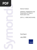 Download Report on the Definition Identification and Preservation of Urban and Rural Quiet Areas by ruidobarajas SN11959563 doc pdf
