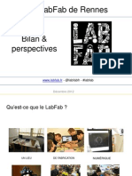 Le Labfab de Rennes 2012-2013: Diaporama