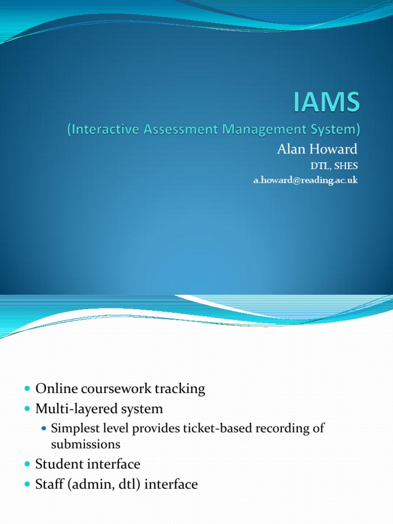 University Coursework Management System | PDF