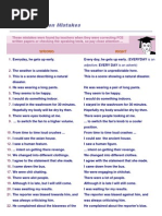 60 FCE Common Mistakes