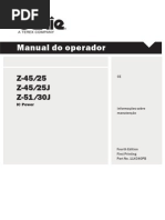 GENIE MANUAL do OPERADOR Z45 RT
