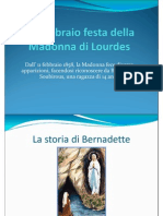 11 Febbraio Festa Della Madonna Di Lourdes