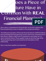 Infographic - The Three Elements of REAL Financial Planning