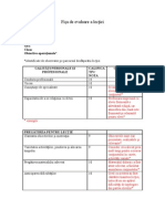 Fisa de Evaluare A Lectiei