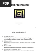 Download public policy analysis by intan_2410 SN119626347 doc pdf
