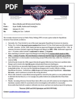 Corbett Polling Numbers Memo 01.08.13