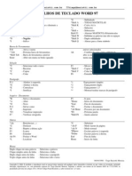 Atalhos de Word PDF