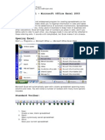MsOffice 2003 Excel Tutorials