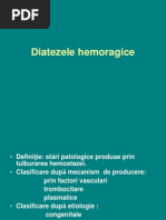 Diatezele Hemoragice