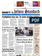 The Chelsea Standard Front January 10, 2013